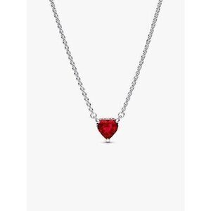 Pandora Sparkling Heart Halo Pendant Collier Necklace